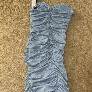 Bebe strapless sparkly dress NWT  XS